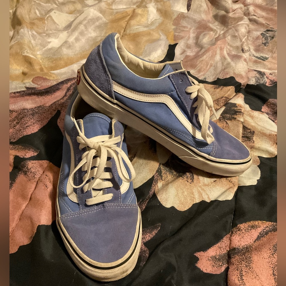 Light blue VANS